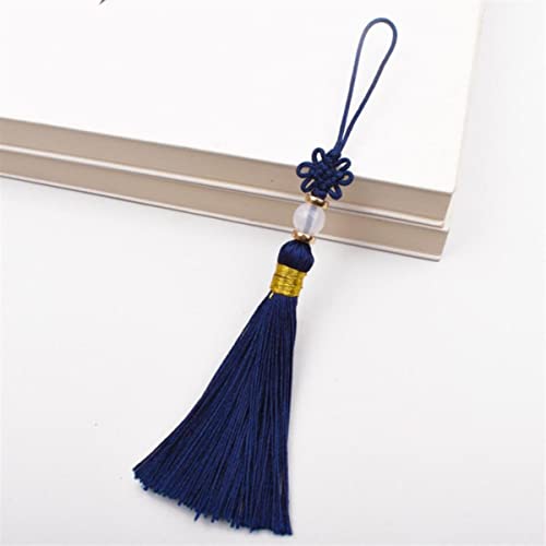 2 ~ 19 Stück chinesische Knoten Seide Quasten Jade Perlen Quaste DIY Handwerk Geschenk Schmuckherstellung Ohrringe Zubehör Kleidung Anhänger Dekor - 9 Stück, ZZZGJLS Marineblau 2 ~ 19 Stück chinesische Knoten Seide Quasten Jade Perlen Quaste DIY Handwerk Geschenk Schmuckherstellung Ohrringe Zubehör Kleidung Anhänger Dekor - 9 Stück, ZZZGJLS Marineblau von NARENDRA