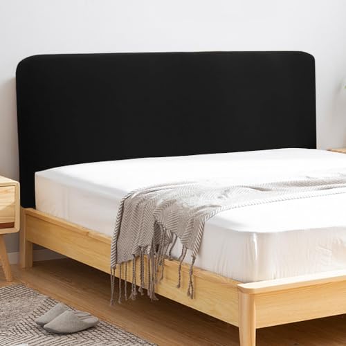 NAROSEBE Bettkopfteil Abdeckung Hussen 180 cm Schonbezug Bett Kopfteil Überzug Bezug Schwarz Weicher Strecken Samtstoff Staubdicht Kopfteilbezug Bett für Gepolsterte Schlafzimmer 170-190cm Kopfteil NAROSEBE Bettkopfteil Abdeckung Hussen 180 cm Schonbezug Bett Kopfteil Überzug Bezug Schwarz Weicher Strecken Samtstoff Staubdicht Kopfteilbezug Bett für Gepolsterte Schlafzimmer 170-190cm Kopfteil von NAROSEBE