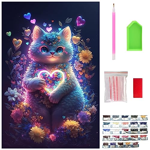 DIY 5D Diamant Malerei Kits für Anfänger, Full Drill Runde Kristall Strass Stickerei, Diamant Kunst Kits für Erwachsene, Diamant Painting für Home Decor, Diamond Painting 40 x 30cm. DIY 5D Diamant Malerei Kits für Anfänger, Full Drill Runde Kristall Strass Stickerei, Diamant Kunst Kits für Erwachsene, Diamant Painting für Home Decor, Diamond Painting 40 x 30cm. von NASHRIO