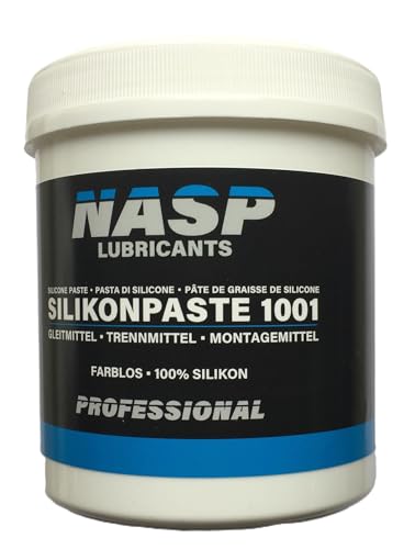 NASP Silikonpaste Silikonfett Montagemittel Schmierfett transparent Dose - Made in Germany (500gr) NASP Silikonpaste Silikonfett Montagemittel Schmierfett transparent Dose - Made in Germany (500gr) von NASP