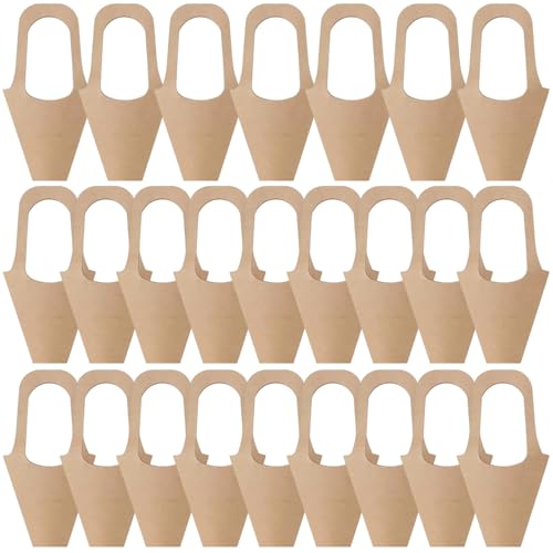 25 Blumenstraußhalter, Blumenstraußbeutel aus Kraftpapier mit Griff, Geschenkpapier für Blumengestecke als Gastgeschenk für Geburtstage, Hochzeiten 25 Blumenstraußhalter, Blumenstraußbeutel aus Kraftpapier mit Griff, Geschenkpapier für Blumengestecke als Gastgeschenk für Geburtstage, Hochzeiten von NASSMOSSE