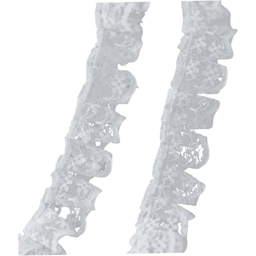 2pcs Spitzenausstattung Cuttable Sticked Spitzenband DIY Vintage Style Kantzutschungen Stoff für Hochzeitskleidung, Bettblatt, Tischtuch, Curtian 2pcs Spitzenausstattung Cuttable Sticked Spitzenband DIY Vintage Style Kantzutschungen Stoff für Hochzeitskleidung, Bettblatt, Tischtuch, Curtian von NASSMOSSE