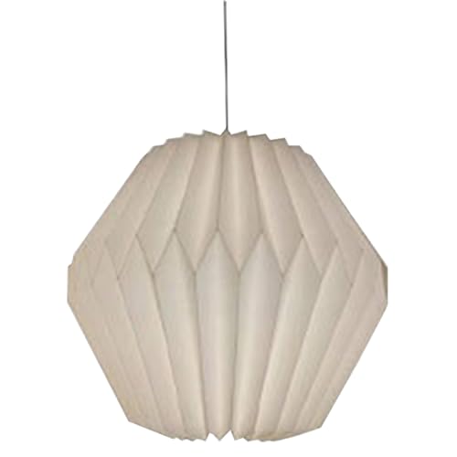 NASSMOSSE Papierlampenschirme für Deckenlichter Nordic Origami Paper Light Shades Decke Klappbares Papier Pendellant NASSMOSSE Papierlampenschirme für Deckenlichter Nordic Origami Paper Light Shades Decke Klappbares Papier Pendellant von NASSMOSSE