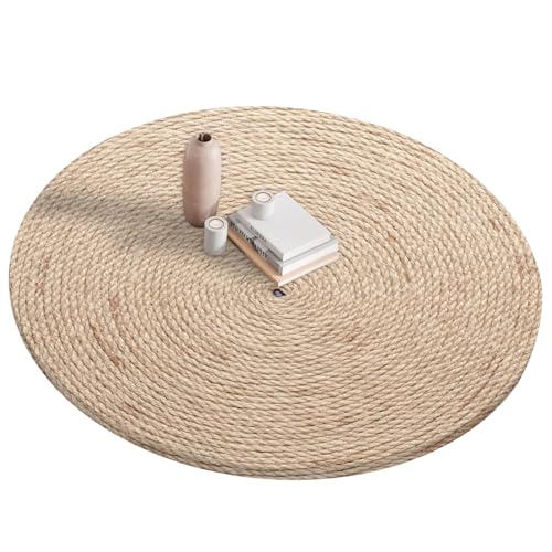 NASSMOSSE Runde Tischdecke, 47 Zoll 3D-Rattan-Muster ausgestattetem Tischdecke mit elastischer Kante, wasserdichtes fleckresistentes waschbares Tischdecke für die Küchengarten NASSMOSSE Runde Tischdecke, 47 Zoll 3D-Rattan-Muster ausgestattetem Tischdecke mit elastischer Kante, wasserdichtes fleckresistentes waschbares Tischdecke für die Küchengarten von NASSMOSSE