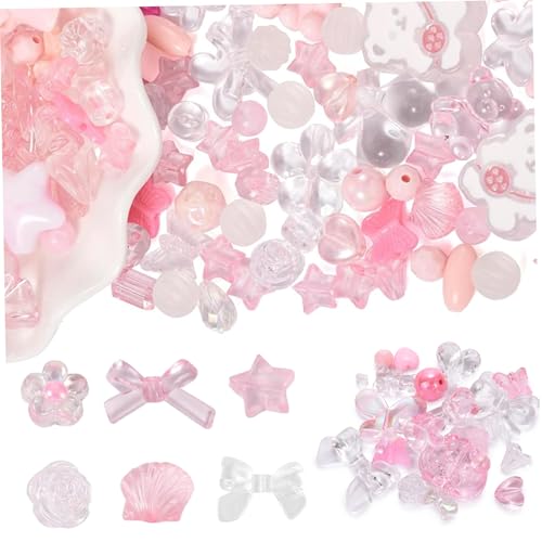 Süße Perlen, 5 Pack 100g Bogen Schmetterlingsblumen Acrylperlen für Armbänder Halskette Schmuck herstellen DIY -Kunsthandwerk machen Süße Perlen, 5 Pack 100g Bogen Schmetterlingsblumen Acrylperlen für Armbänder Halskette Schmuck herstellen DIY -Kunsthandwerk machen von NASSMOSSE