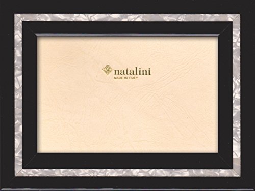 NATALINI, MPB NERO 20X 25 cm, Bilderrahmen mit Unterstützung für Tisch, Holz, Schwarz, äußere Ausmaß 25 X 30 X 1,5 cm von Natalini