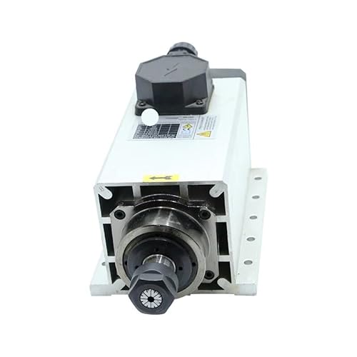 2,2 kW ER20 Luftgekühlter Vierkantspindelmotor, 220 V 380 V, Vierkantspindel mit 4 Lagern und Montageflansch for Fräser(2.2kw 220V ER20) von NATEPLALFC