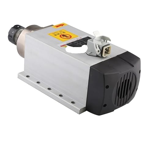 4,5 kW ER32 Luftgekühlter Spindelmotor, 220 V/380 V Vierkantspindel, mit Montageflansch, luftgekühlte Holzbearbeitungsmaschine(4.5kw ER32 380V) von NATEPLALFC