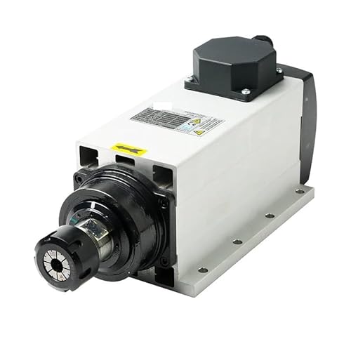 NATEPLALFC Quadratischer luftgekühlter Spindelmotor, CC+ Motor, 2,2 kW, 3,5 kW, 4,5 kW, 6,5 kW, 4 Lager for Holzfräsmaschine(2.2KW RE20 220V) von NATEPLALFC