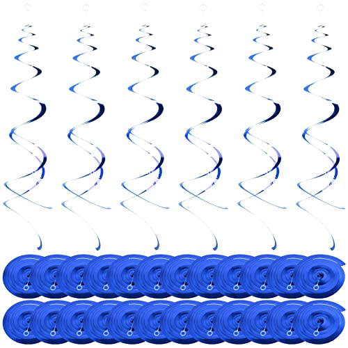 NATUCE 30 Stück Folien Party Hängend Wirbel Dekorationen, Deckenhänger Spiral Girlanden Wirbel Deko Wirbel deckenhänger Luftschlangen für Hochzeit,Weihnachten,Geburtstag, Junge und Mädchen (Blau) NATUCE 30 Stück Folien Party Hängend Wirbel Dekorationen, Deckenhänger Spiral Girlanden Wirbel Deko Wirbel deckenhänger Luftschlangen für Hochzeit,Weihnachten,Geburtstag, Junge und Mädchen (Blau) von NATUCE