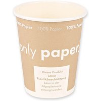 NATURE Star Einweg-Kaffeebecher Only Paper 200 ml, 50 St. NATURE Star Einweg-Kaffeebecher Only Paper 200 ml, 50 St. von NATURE Star