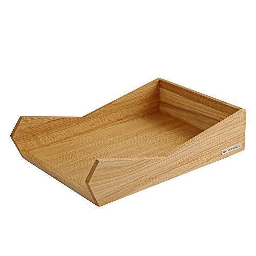 NATUREHOME SKRIPT Briefablage Holz Eiche - 25x35x8cm liegende Aufbewahrung DIN A4 Organizer Schreibtisch Ablage für Dokumente & Briefe Ordnung in Büro Schule und Arbeitszimmer NATUREHOME SKRIPT Briefablage Holz Eiche - 25x35x8cm liegende Aufbewahrung DIN A4 Organizer Schreibtisch Ablage für Dokumente & Briefe Ordnung in Büro Schule und Arbeitszimmer von NATUREHOME
