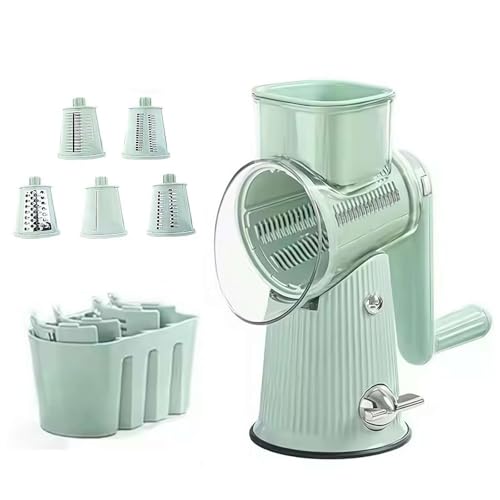 Kitchen Artifact 5-in-1 Lebensmittelzerkleinerer, 5-in-1 Gourmet-Käsereibe, Konservierungsreibe, Käsereibe, 5-in-1-Käsereibe Kitchen Artifact 5-in-1 Lebensmittelzerkleinerer, 5-in-1 Gourmet-Käsereibe, Konservierungsreibe, Käsereibe, 5-in-1-Käsereibe von NAUXIU