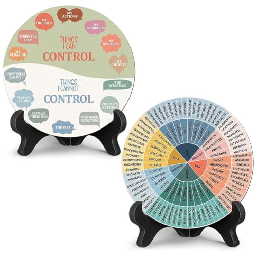 NAUXIU Emotionales Rad-Diagramm aus Holz, Emotionale Radtherapie, beruhigende Emotionen, Raddekoration, Diagramm, Schreibtisch, emotionale Regulierung, geistig für Männer, Schule, Therapiekissen, NAUXIU Emotionales Rad-Diagramm aus Holz, Emotionale Radtherapie, beruhigende Emotionen, Raddekoration, Diagramm, Schreibtisch, emotionale Regulierung, geistig für Männer, Schule, Therapiekissen, von NAUXIU