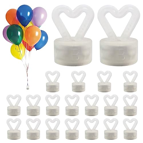 NAVESO Ballongewichte Helium, 20 Stücke Luftballon Beschwerer, Luftballons Gewichte Magnetisch, Ballonbeschwerer Helium, Magnetische Befestigung an Metallgegenständen für Party Festliche Dekoration von NAVESO