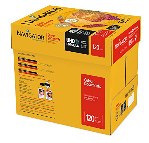 Kopierpapier Navigator A4 120G 8 x 250Bl Weiss Colou Kopierer/Laser/Inkjet von NAVIGATOR