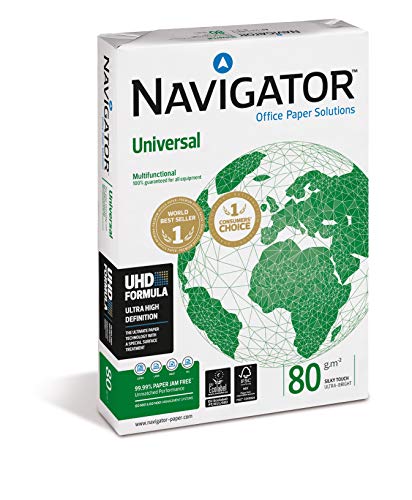 Navigator Universal-Papier NAV1017, 80 g/m², A3, Weiß, 500 Blatt von NAVIGATOR