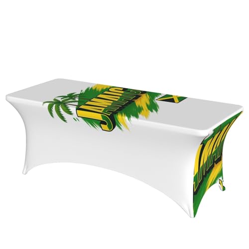 NBAGHPQ Rechteckige Tischdecke mit Jamaika-Flagge, Funktionalität und Stil, Tischdecke, abwischbar NBAGHPQ Rechteckige Tischdecke mit Jamaika-Flagge, Funktionalität und Stil, Tischdecke, abwischbar von NBAGHPQ
