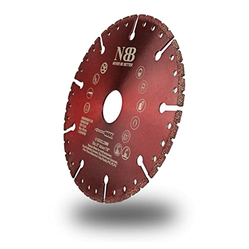 NBB Diamant-Multifunktionsschneidscheibe Mehrzweck-Diamant-Trennscheibe Diamantsäge Rettungssägeblatt Schneiden auf Granit beton verstärkter Glasfaserstab Plastikbaum Innendurchmesser 22,23mm (125mm) NBB Diamant-Multifunktionsschneidscheibe Mehrzweck-Diamant-Trennscheibe Diamantsäge Rettungssägeblatt Schneiden auf Granit beton verstärkter Glasfaserstab Plastikbaum Innendurchmesser 22,23mm (125mm) von NBB