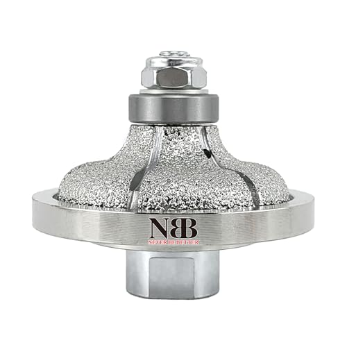NBB Diamant-Profilscheibe Diamantfräser Fräsbohrer Trennreibahle Profilierungs-Bit für Porzellan Fliesen Keramik Granit Marmor Stein einfach zu verwenden auf Winkelschleifer(Ogee F20) von NBB