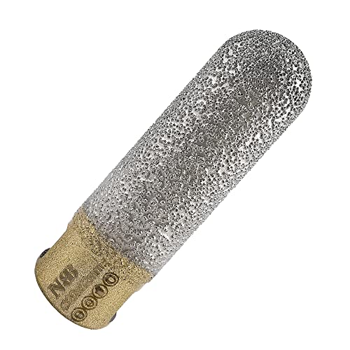 NBB Diamantschneider mit M14; Fingerform; Fasenschneider; Diamant Reibahle Fasfräser zum Vergrößern und Formen eines Lochs in Porzellan, Keramik, Fliesen, Granit, Marmor, nass oder trocken (1, F2052) NBB Diamantschneider mit M14; Fingerform; Fasenschneider; Diamant Reibahle Fasfräser zum Vergrößern und Formen eines Lochs in Porzellan, Keramik, Fliesen, Granit, Marmor, nass oder trocken (1, F2052) von NBB