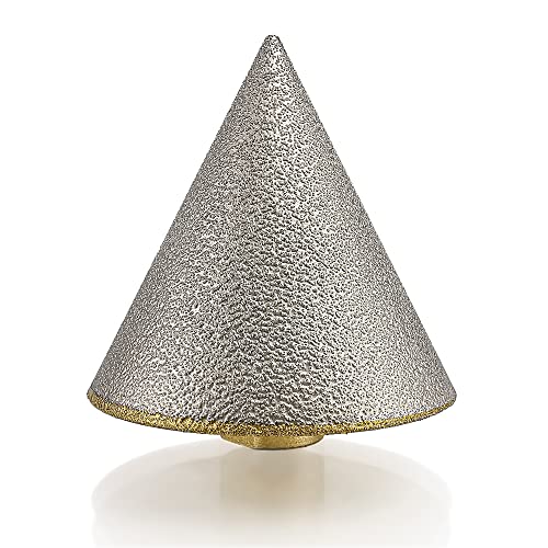 NBB vakuumgelöteter Diamant-Fasfräser mit M14 für Winkelschleifer, Diamant-Reibahle, zum professionellen Trocken- oder Nassfasen auf Porzellan, Keramik, Fliesen, Granit, Marmor, zum Lochfräsen(1,CB75) NBB vakuumgelöteter Diamant-Fasfräser mit M14 für Winkelschleifer, Diamant-Reibahle, zum professionellen Trocken- oder Nassfasen auf Porzellan, Keramik, Fliesen, Granit, Marmor, zum Lochfräsen(1,CB75) von NBB