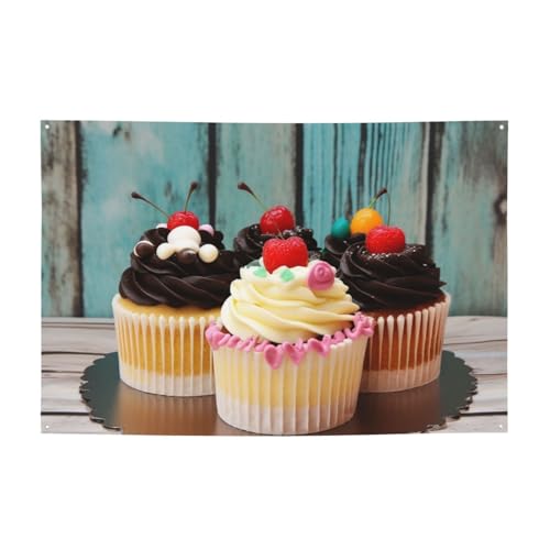 Bäckerei-Kuchen-Banner, Party-Dekoration, Hintergrund, Flagge, Geburtstagsparty, Fotografie, Hintergrund, Dekoration, Banner und Schilder, Wanddekoration, Flaggen, Partyzubehör, Gastgeschenke, 180 x von NBCCDVSH