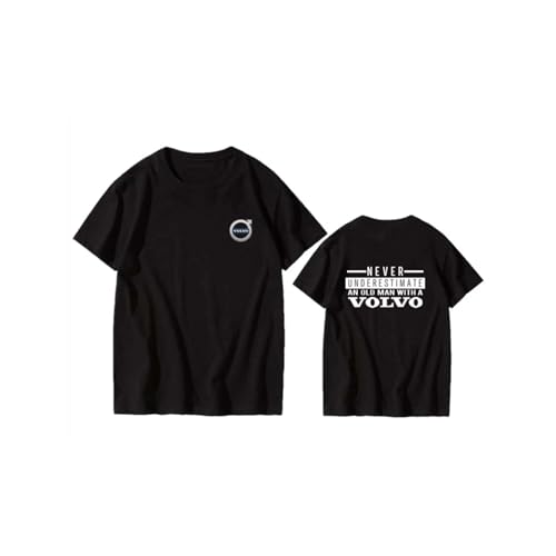 NBONNXML Herren T-Shirt, für Volvo S60 Hochwertiger T-Shirt Stoff atmungsaktiv und bequem Herren T-Shirt Kurzarm-Sportoberteile T-Shirt,B-S NBONNXML Herren T-Shirt, für Volvo S60 Hochwertiger T-Shirt Stoff atmungsaktiv und bequem Herren T-Shirt Kurzarm-Sportoberteile T-Shirt,B-S von NBONNXML