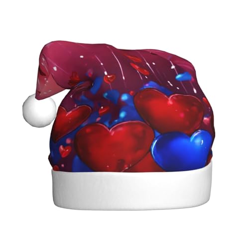 NBRIEU Abstrakter Herzaufdruck, festliche Dekoration, Weihnachtsmütze, Neujahrsparty-Zubehör und Geschenke NBRIEU Abstrakter Herzaufdruck, festliche Dekoration, Weihnachtsmütze, Neujahrsparty-Zubehör und Geschenke von NBRIEU