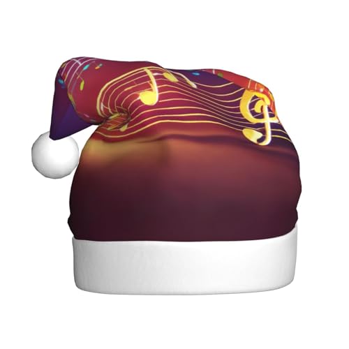 NBRIEU Bunte Weihnachtsdekoration mit Musiknoten bedruckt, Weihnachtsmütze, Neujahrsfeierzubehör und Geschenke NBRIEU Bunte Weihnachtsdekoration mit Musiknoten bedruckt, Weihnachtsmütze, Neujahrsfeierzubehör und Geschenke von NBRIEU