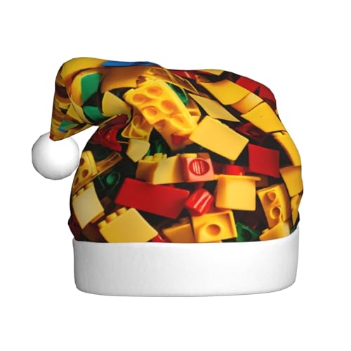 NBRIEU Bunte Ziegelstein-Druck, festliche Dekoration, Weihnachtsmütze, Neujahrsparty-Zubehör und Geschenke NBRIEU Bunte Ziegelstein-Druck, festliche Dekoration, Weihnachtsmütze, Neujahrsparty-Zubehör und Geschenke von NBRIEU