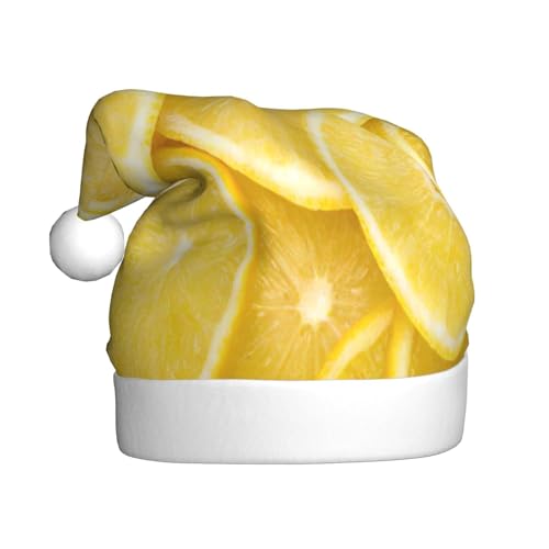 NBRIEU Festliche Dekoration, Weihnachtsmütze, Neujahrsparty-Zubehör und Geschenke mit gelbem Zitronenmuster NBRIEU Festliche Dekoration, Weihnachtsmütze, Neujahrsparty-Zubehör und Geschenke mit gelbem Zitronenmuster von NBRIEU