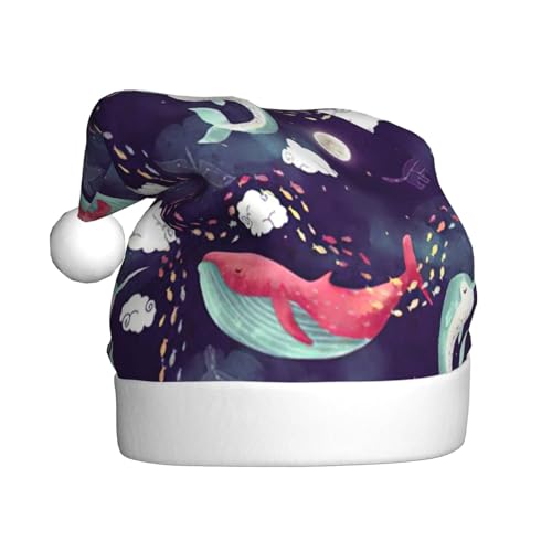 NBRIEU Festliche Dekoration mit Wal-Motiv, Weihnachtsmütze, Neujahrsparty-Zubehör und Geschenke NBRIEU Festliche Dekoration mit Wal-Motiv, Weihnachtsmütze, Neujahrsparty-Zubehör und Geschenke von NBRIEU