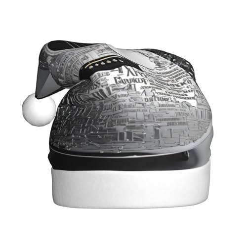 NBRIEU Gitarrenmuster-Druck, festliche Dekoration, Weihnachtsmütze, Neujahrsparty-Zubehör und Geschenke NBRIEU Gitarrenmuster-Druck, festliche Dekoration, Weihnachtsmütze, Neujahrsparty-Zubehör und Geschenke von NBRIEU