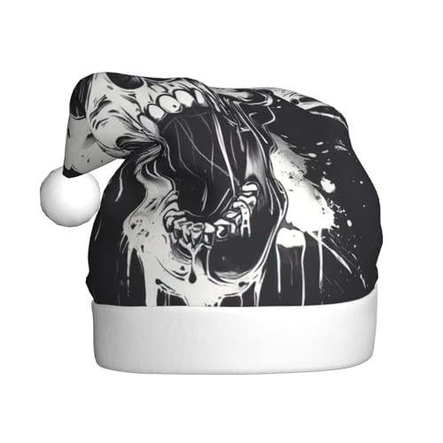 NBRIEU Horror-Geister-Totenkopf-Druck, festliche Dekoration, Weihnachtsmütze, Neujahrsparty-Zubehör und Geschenke NBRIEU Horror-Geister-Totenkopf-Druck, festliche Dekoration, Weihnachtsmütze, Neujahrsparty-Zubehör und Geschenke von NBRIEU