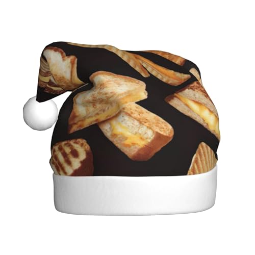 NBRIEU Käsesandwiches-Druck, festliche Dekoration, Weihnachtsmütze, Neujahrsparty-Zubehör und Geschenke NBRIEU Käsesandwiches-Druck, festliche Dekoration, Weihnachtsmütze, Neujahrsparty-Zubehör und Geschenke von NBRIEU
