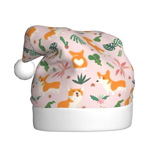 NBRIEU Kleine Corgi-Druck, festliche Dekoration, Weihnachtsmütze, Neujahrsparty-Zubehör und Geschenke NBRIEU Kleine Corgi-Druck, festliche Dekoration, Weihnachtsmütze, Neujahrsparty-Zubehör und Geschenke von NBRIEU