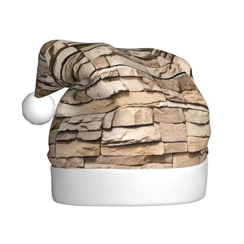 NBRIEU Rustikaler Wanddruck mit Steinen, festliche Dekoration, Weihnachtsmütze, Neujahrsparty-Zubehör und Geschenke NBRIEU Rustikaler Wanddruck mit Steinen, festliche Dekoration, Weihnachtsmütze, Neujahrsparty-Zubehör und Geschenke von NBRIEU