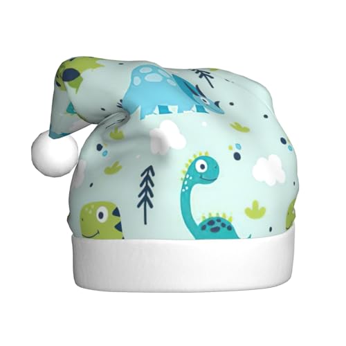 NBRIEU Weihnachtshut mit Dinosaurier-Druck, festliche Dekoration, Zubehör und Geschenke für Neujahrspartys NBRIEU Weihnachtshut mit Dinosaurier-Druck, festliche Dekoration, Zubehör und Geschenke für Neujahrspartys von NBRIEU