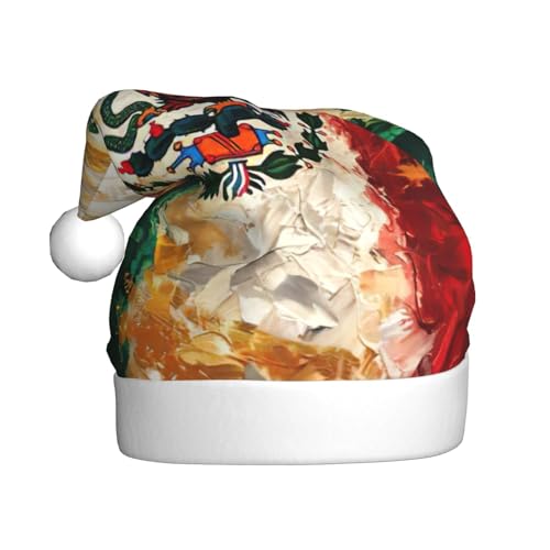 NBRIEU Weihnachtshut mit amerikanischer mexikanischer Flagge, Partyzubehör und Geschenke für Neujahr NBRIEU Weihnachtshut mit amerikanischer mexikanischer Flagge, Partyzubehör und Geschenke für Neujahr von NBRIEU