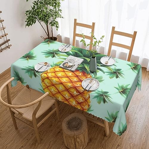 NBSKSDLK Tischdecke mit tropischen Früchten, rechteckig, wasserdicht, schmutzabweisend, knitterfrei, dekorativ, wiederverwendbar, Polyester-Tischdecken für Hochzeit, Party, Bankett, 137 x 183 cm NBSKSDLK Tischdecke mit tropischen Früchten, rechteckig, wasserdicht, schmutzabweisend, knitterfrei, dekorativ, wiederverwendbar, Polyester-Tischdecken für Hochzeit, Party, Bankett, 137 x 183 cm von NBSKSDLK