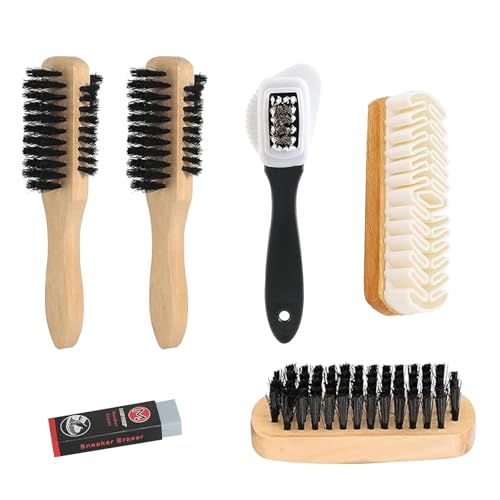 NCCHDZSW Wildlederbürste für Schuhe 6er Set Schuhbürste Nubukleder Bürste Wildledwer Raulederbürste Schuhbürste mit Radiergummi Wildleder Pflege Bürste für Rauleder Nubuk Veloursleder NCCHDZSW Wildlederbürste für Schuhe 6er Set Schuhbürste Nubukleder Bürste Wildledwer Raulederbürste Schuhbürste mit Radiergummi Wildleder Pflege Bürste für Rauleder Nubuk Veloursleder von NCCHDZSW