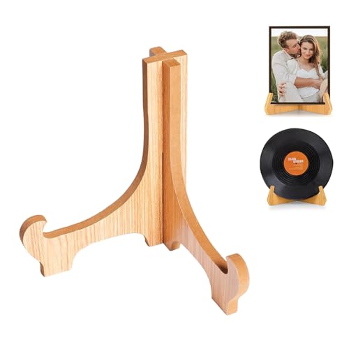 NCOALE 6 Zoll Tellerständer Holz, Tellerhalter zur Aufsteller Fotoaufsteller Abnehmbar Teller Ständer Bilderrahmen Ständer für Platten, Bücher, und Plaketten NCOALE 6 Zoll Tellerständer Holz, Tellerhalter zur Aufsteller Fotoaufsteller Abnehmbar Teller Ständer Bilderrahmen Ständer für Platten, Bücher, und Plaketten von NCOALE