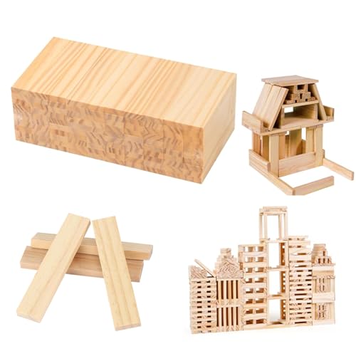 NCZCDZSW Holzklötzchen zum Basteln 50 Stück 110 x 22 x 8 mm Holzbausteine Holzklötze Holzleiste Bastelholz Klötzchen Bastelklötzchen für Heimwerkerprojekte und Deko Bau und Vertäfelung NCZCDZSW Holzklötzchen zum Basteln 50 Stück 110 x 22 x 8 mm Holzbausteine Holzklötze Holzleiste Bastelholz Klötzchen Bastelklötzchen für Heimwerkerprojekte und Deko Bau und Vertäfelung von NCZCDZSW