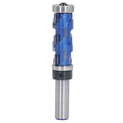 NDNCZDHC Fräser mit Doppellagern, 1/2-Zoll-Schaft, 3/4-Zoll-Durchmesser, Bündigfräser, 1-11/16-Zoll-Schnittlänge, Spiralfräser von NDNCZDHC