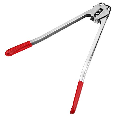 NDNCZDHC Umreifungs-Crimper, Zange für PP-PET-Kunststoff, manuelles Umreifungswerkzeug für 12 bis 19 mm Bandbreite NDNCZDHC Umreifungs-Crimper, Zange für PP-PET-Kunststoff, manuelles Umreifungswerkzeug für 12 bis 19 mm Bandbreite von NDNCZDHC
