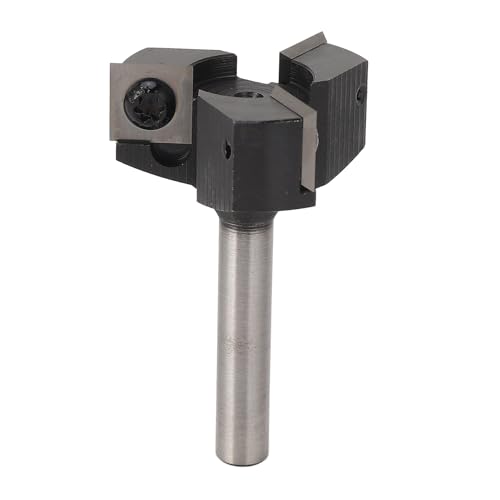 Ndnczdhc 12x12mm Router -Bits für Holzbearbeitung, 8 mm Schaftdurchmesser 1 bis 1 /2 Zoll Schnittdurchmesser Spitzbrettflächen -Router -Bit von NDNCZDHC