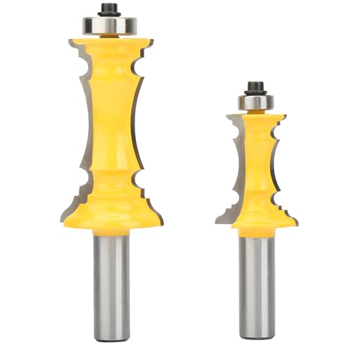 Ndnczdhc 2pcs Türrahmenschneider, 1/2 Zoll Schaft -Carbid -Legierungs -Stahl Anti -Kickback -Design Holzrouter für Holzbearbeitung Ndnczdhc 2pcs Türrahmenschneider, 1/2 Zoll Schaft -Carbid -Legierungs -Stahl Anti -Kickback -Design Holzrouter für Holzbearbeitung von NDNCZDHC