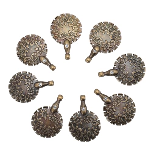 Ndnczdhc 8pcs Garnschneider Anhänger, Metallgarnschneider -Werkzeug zum Stricken, Garnmind für DIY -Nähen, geflochtener Linienschneider von NDNCZDHC