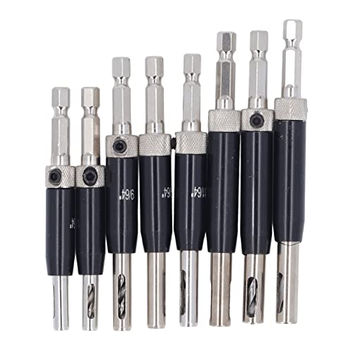 Ndnczdhc 8pcs Selbstzentrierbohrer, 35 Stahlhex -Schaft -Zentrierwerkzeug 84,5 bis 110 mm Center -Bohrmaschine Ndnczdhc 8pcs Selbstzentrierbohrer, 35 Stahlhex -Schaft -Zentrierwerkzeug 84,5 bis 110 mm Center -Bohrmaschine von NDNCZDHC